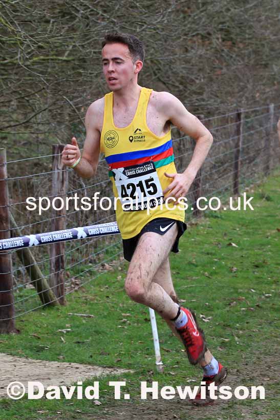 Senior Mens 2023 UK CAU Inter Counties Cross Country Champs, Prestwold Hall, Loughborough. Photo: David T. Hewitson/Sports for All Pics